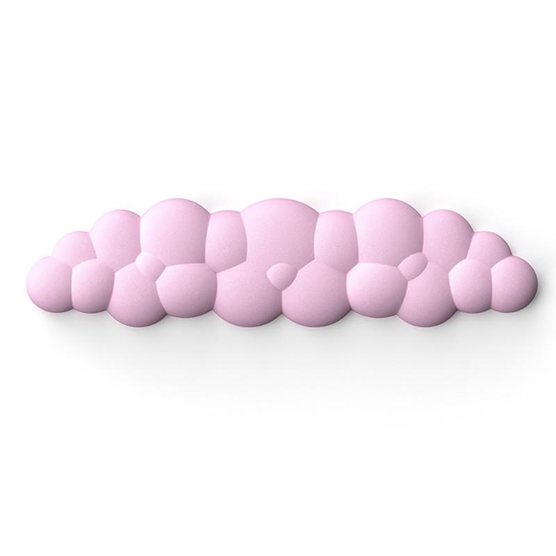 Cloud Shape Wrist Rest Pad Soft  Anti-Slip Rubber Base Memory Foam for  Keyboard Mousepad