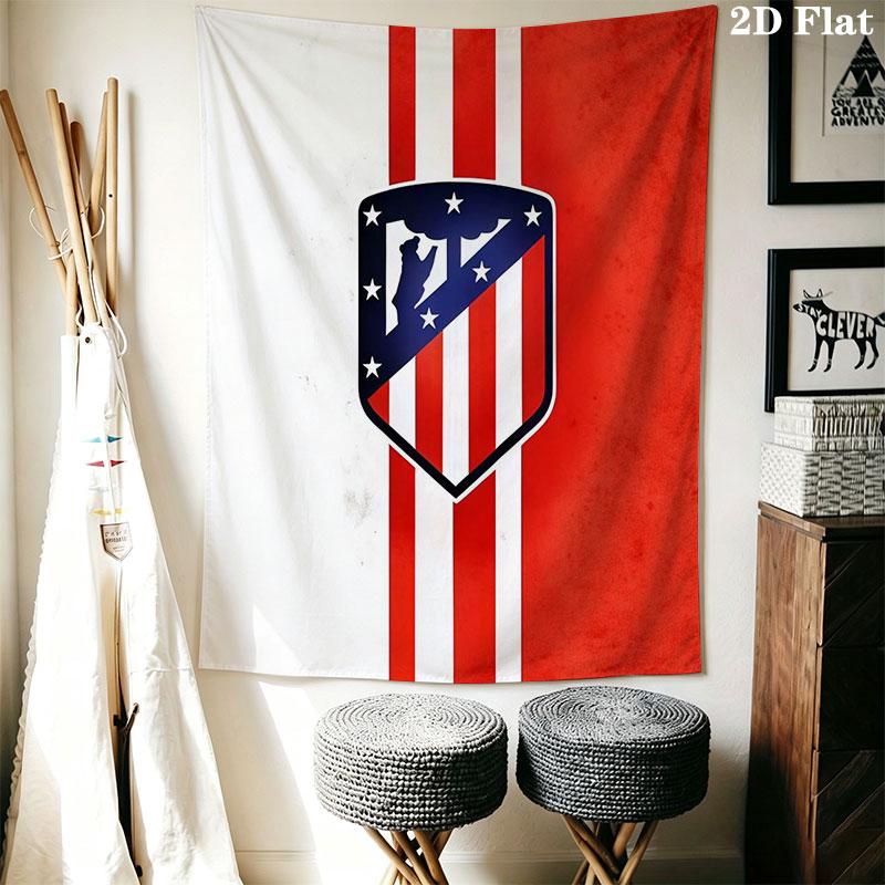 Atleti E Wall Hanging Printed Fabric Blanket Decorative Tapestries for Bedroom Living Room Home Decor
