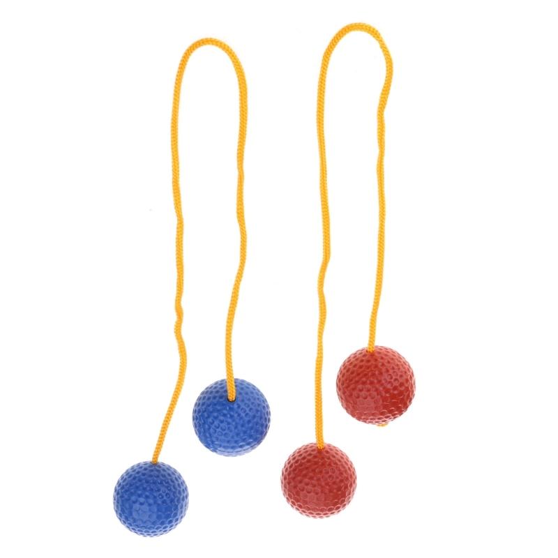 4Pcs Ladders Toss Ball Replacement Hard Golf Training Ball for Kids Adult