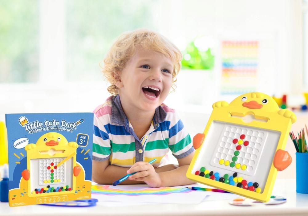 Tablica Magnetyczna Mozaika Magpad Montessori Xxl Szablony Kaczka