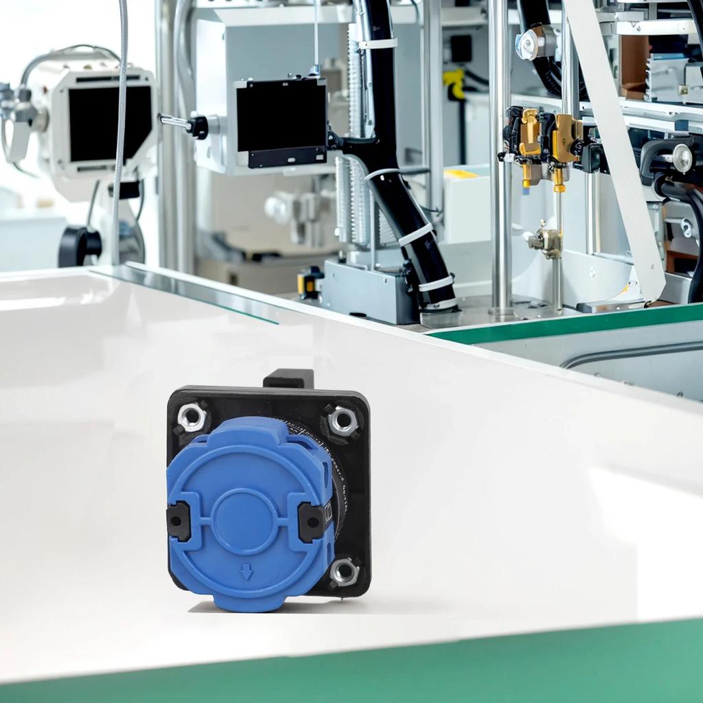 Electrical Circuit Control 2 Positions 4 Terminals 48*48*30 Mm Changeover Switch For Circuit Control Compact Size 48*48*30 Mm