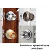 Anti-Static Door Handle Covers Dot Pattern Door Knob Decorative Covers Door Knob Covers  Kitchen