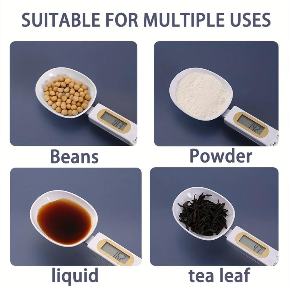 1pc 500g 0.1g Electronic Spoon Scale Accurate Digital Kitchen Tool for Coffee Food Measuring