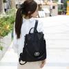 2025 new fashion backpack women's bag simple college style school bag anti-theft backpack