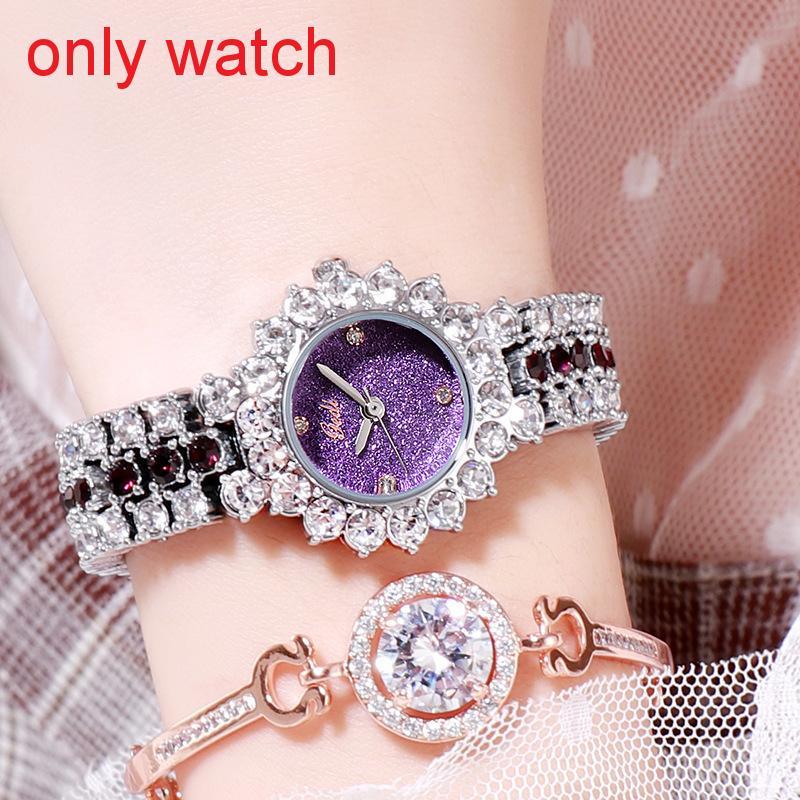 Fashion Quartz Watch For Women With Starry Sky Design And Waterproof Feature