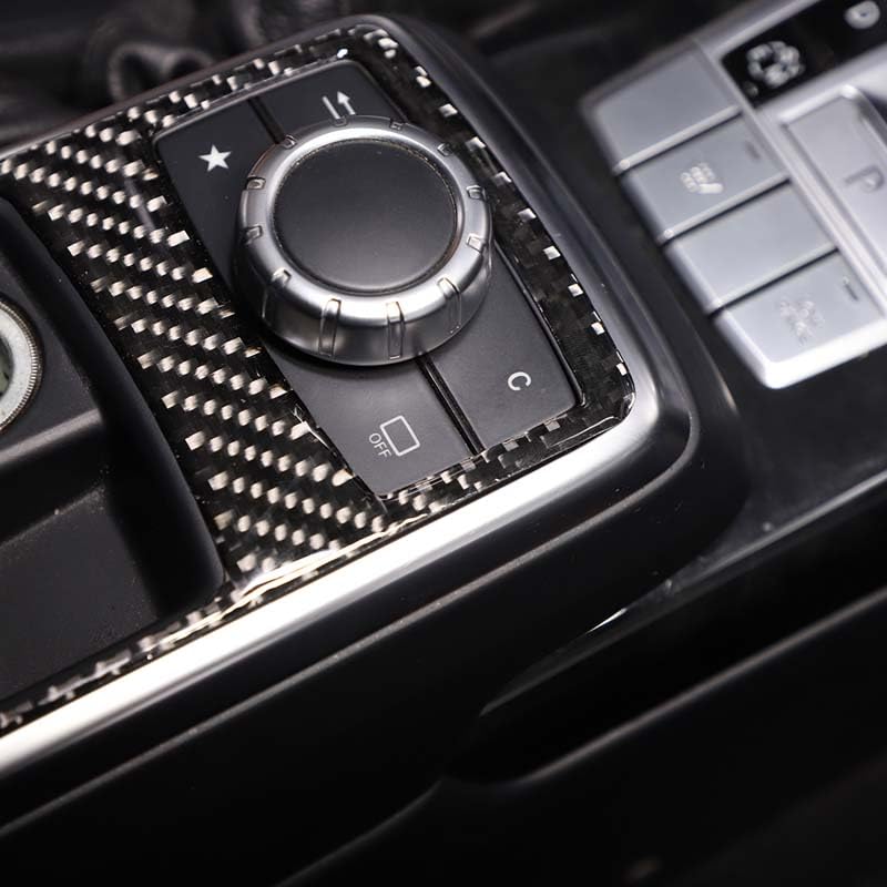 Hcilloend Center Control Panel Cover for New Multimedia Switch Carbon Protective Decorative Interior Easy Customizable Set Mercedes-Benz G-Class