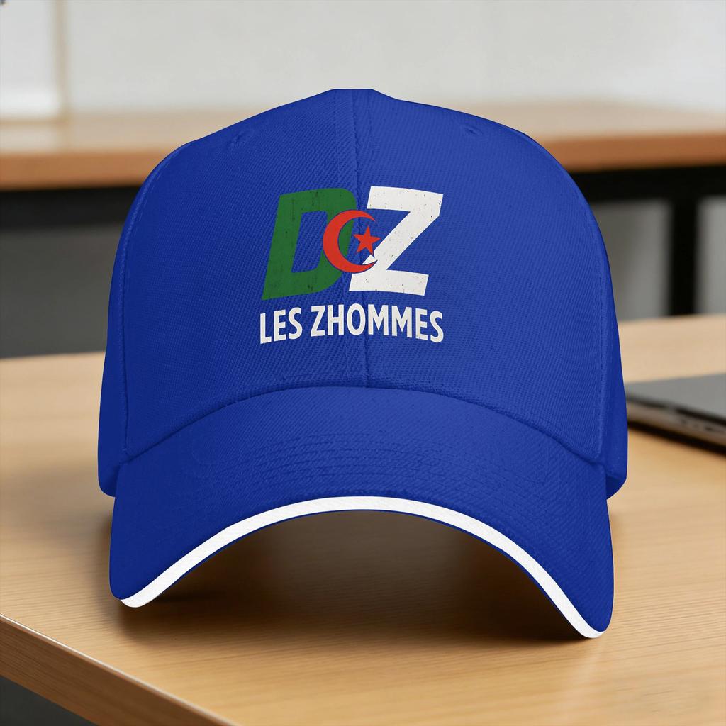 Dz Algeria Algerian Flag Baseball Cap Tennis Skate Sun-Proof Hip Hop Hats Unisex Men Fitted Retro Design Baseball Caps