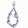 Sanrio Cartoon Phone Lanyard Keychain - Handmade Beaded Charm