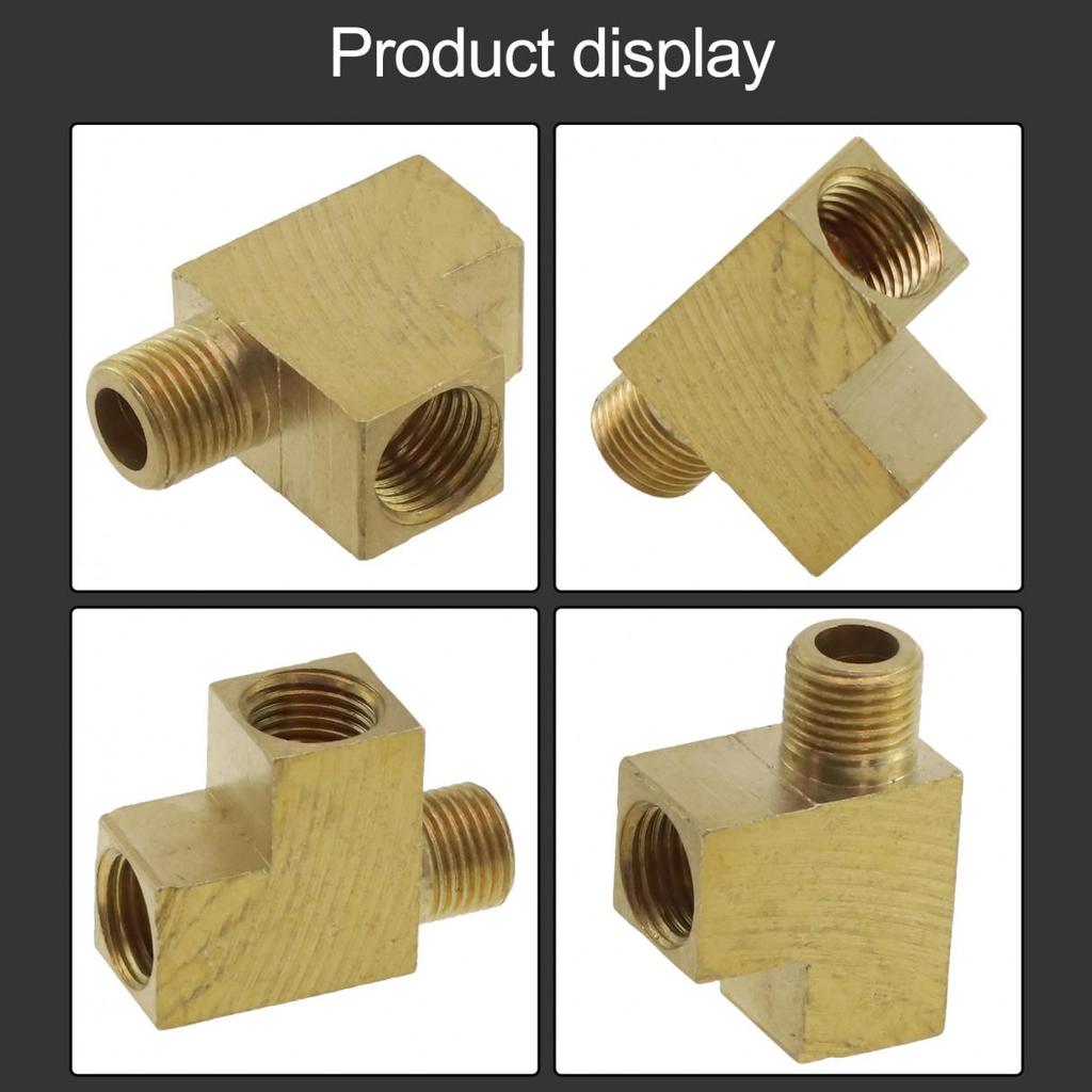 Long Lasting Performance Brass T Distributor M X T Distributor Angle Adapter