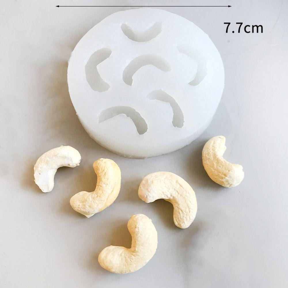 Reusable 3D Nut Silicone Mold Heat Resistant Chocolate Baking Mold Fondant Cake Mold  DIY Craft