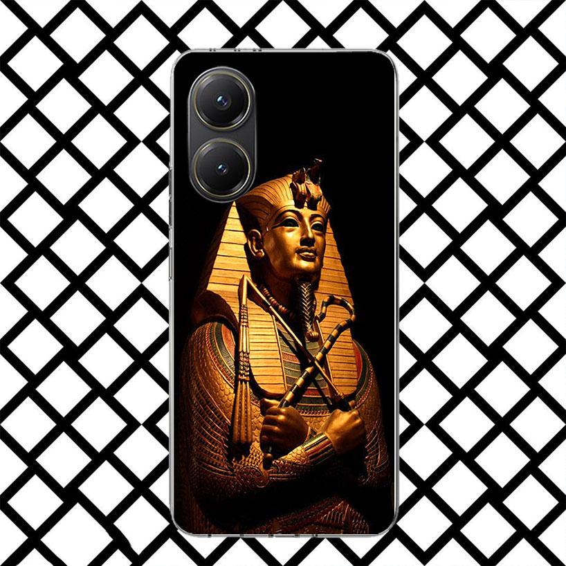 Egypt Nefertiti Anubis Pharaoh Phone Case for Xiaomi Poco F7 Ultra X7 X6 X5 Pro X4 Gt M8 M7 Redmi 15 15C 13 13C 12 12C Soft Cove