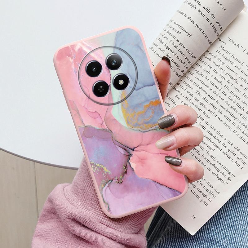 Luxury Case For Redmi 14C 4G 14R 5G A4 Note 14 Pro 5G Poco C75 Fundas Marble Art Pattern Soft TPU Protection Cover Shockproof