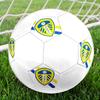 Pallone da Calcio Leeds United, colorato, adatto a tutte le età, cucito a macchina, materiale PVC, qualità da competizione, resistente e ad alto rimbalzo