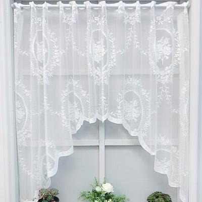 Nordic Lace Curtain: Cross-Border Partition Pull Door & Coffee Curtain Fabric