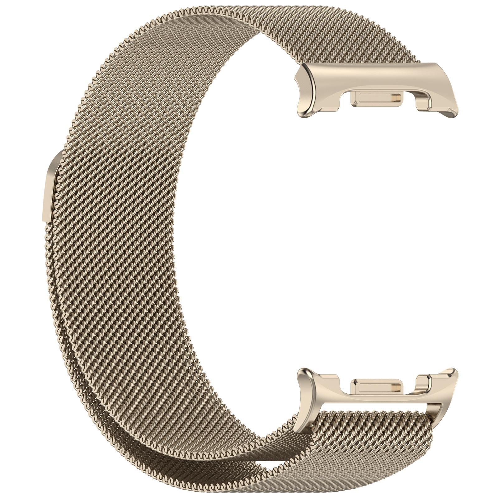 

Watch Band for Samsung Galaxy Watch8 44mm/40mm/Watch8 Classic 46mm Magnetic Milanese Metal Strap Starlight