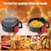Barbecue Tool 3Layer Air Fryer Racks Stainless Steel Square/Round Air Fryer Basket Tray Stackable Dehydrator Racks Kitchen Cook