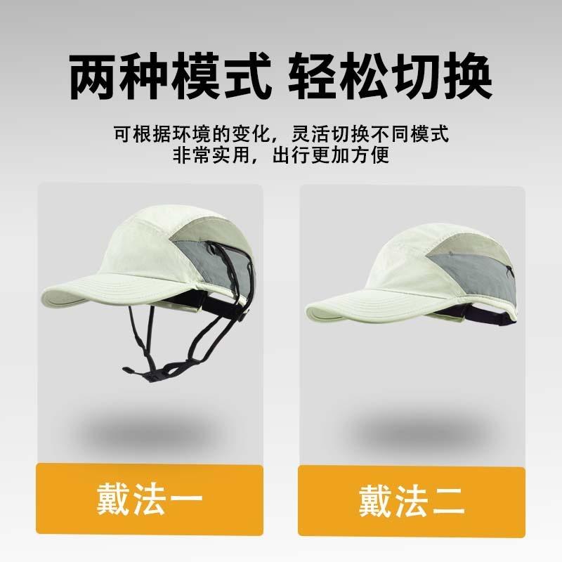 Summer seaside surfing cap men's outdoor breathable UV protection melon fur hat mountaineering sun protection cap versatile baseball cap women