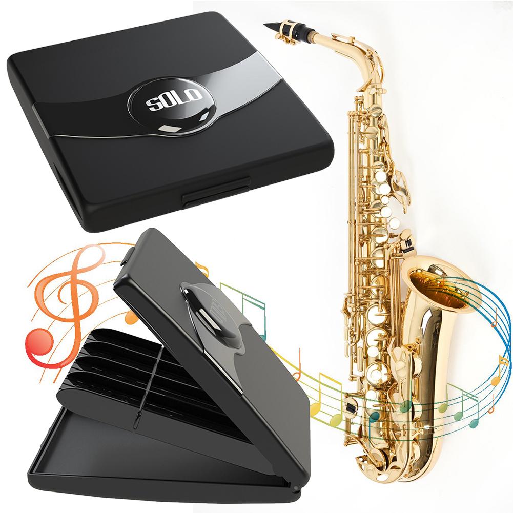 Waterproof Clarinet Reed Case for 8 Pcs Reeds Drop Proof Saxophone Reed Holder Saxophone Reed Storage Case Saxophone Accessories China Mainland