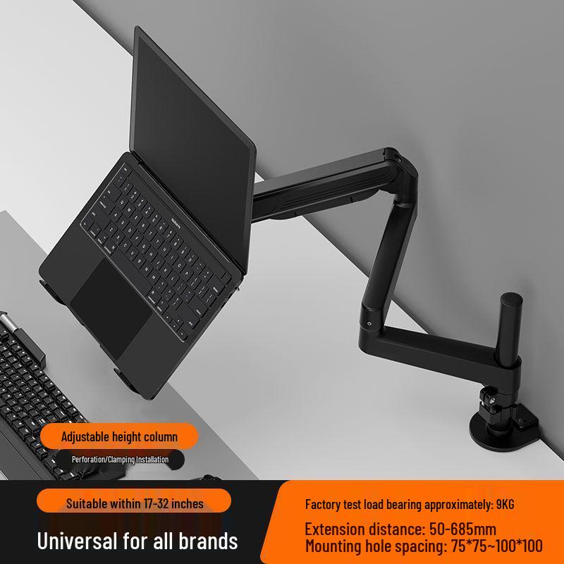 Dual Screen Cantilever Laptop & Monitor Stand