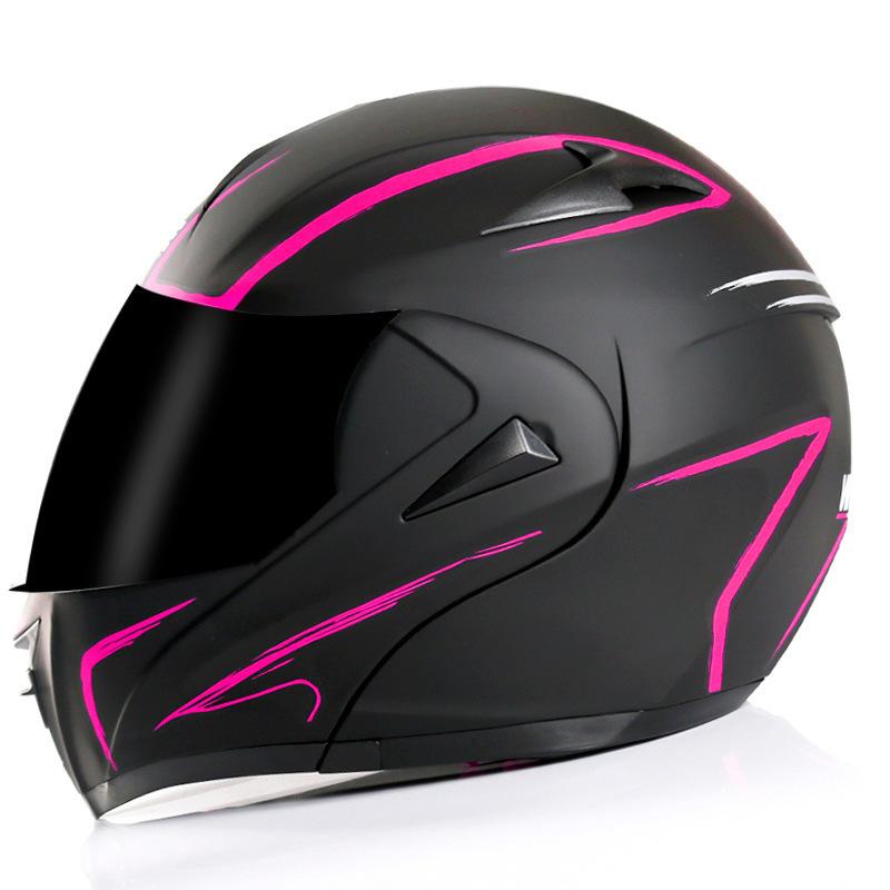 Cross-border Electric Motorcycle Male Helmet Electric Vehicle Helmet Female Face-off Helmet Full Helmet Four Seasons Motorcycle Safety Helmet