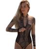 Russian Long Sleeve Sunscreen Swimsuit Women's Swimsuit Bikini