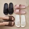 Women Home Slippers Men Beach Slides Fashion Leather EVA Indoor Bathroom  Anti Slip Summer Couple Lightweight Sandals Flip Flops