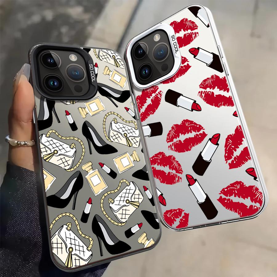 Case for iPhone 17 Pro Max 12 14 XR 15 Plus 16 XS 13 Pro Air 11 Back Phone Cover Fashion Pattern