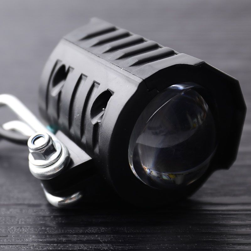 2 In 1 E-bike Light Headlight Input DC 36V 48V 60V Electric Scooter Handlebar Lamp Electric Scooter LED Front Light With Horn