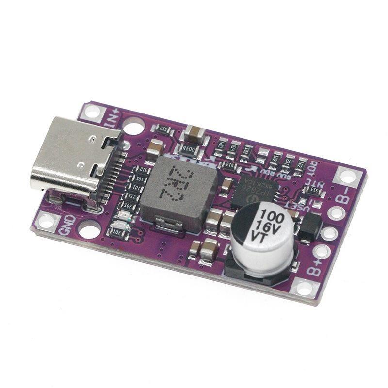 2/3 Peças Ip2326 Módulo de Carregamento Rápido de Bateria 2S 3S Tipo C USB DC 5V para 8.4V 12.6V Lipo Li Ion Carregador BMS Ferramenta 18650