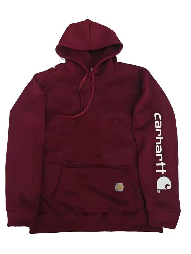 Unisex Trendová Mikina Carhartt S Plusovým Sametovým Svetrem pro Muže a Ženy