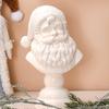 Christmas Santa Claus Figurines Resin Sculpture Christmas Decorations Statue Party Winter Holiday Party Desktop Decoration