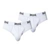 Lonsdale Mens Contrast Waistband Briefs (Pack of 2)