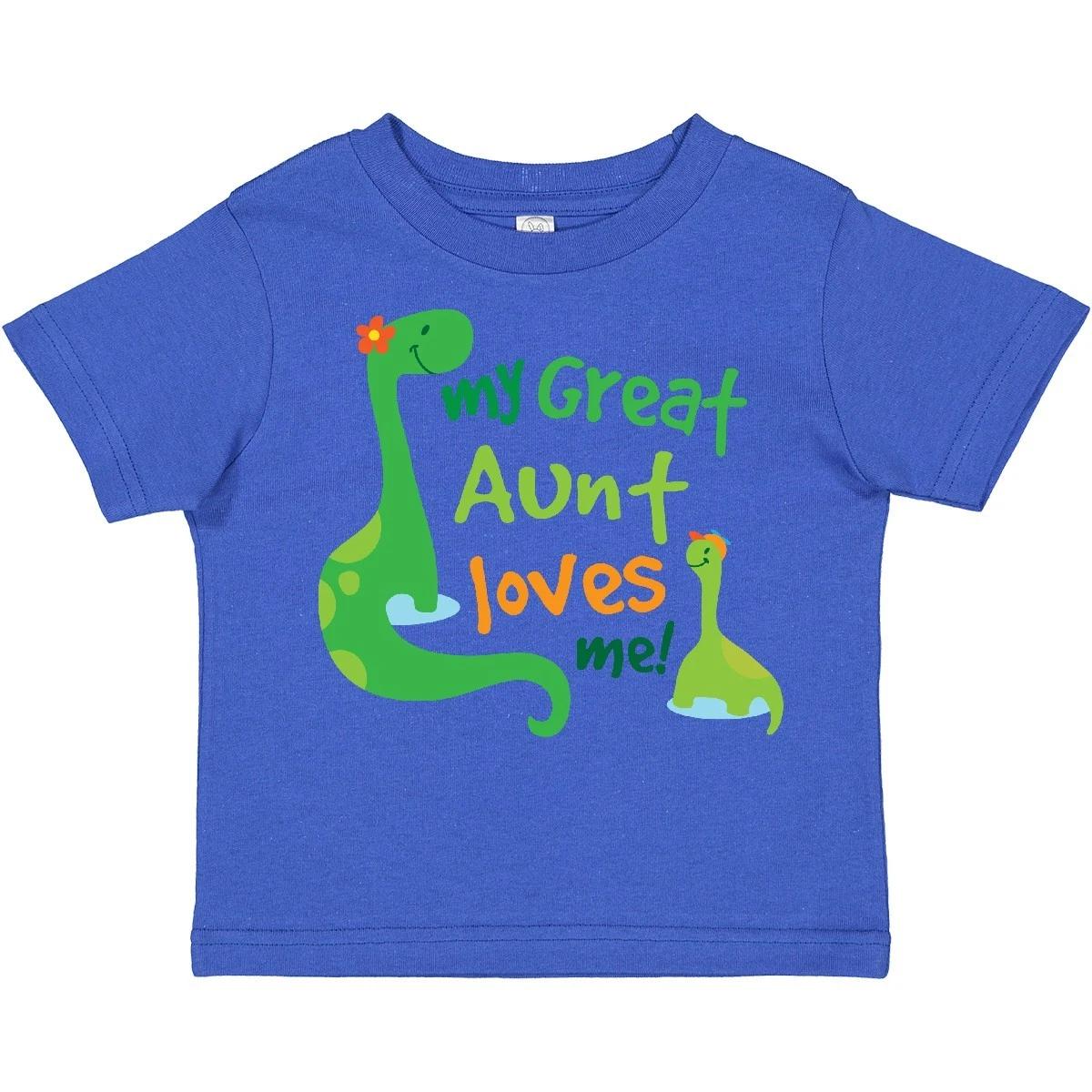 Inktastic My Great Aunt Loves Me Toddler kids boys T-Shirt Kids Boys Cute New Idea From 100