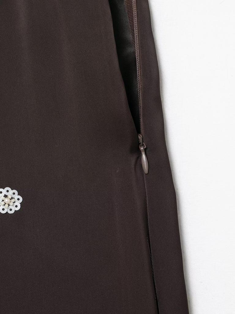 Autumn 2025 European Style Women's Mid-Length Sequin Embroidered Skirt