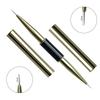 Pinceau Nail Art Double Embout Lignes Liner DIY Peinture Poudre Liquide Acrylique Gel UV Extension Constructeur Stylo de Dessin Français