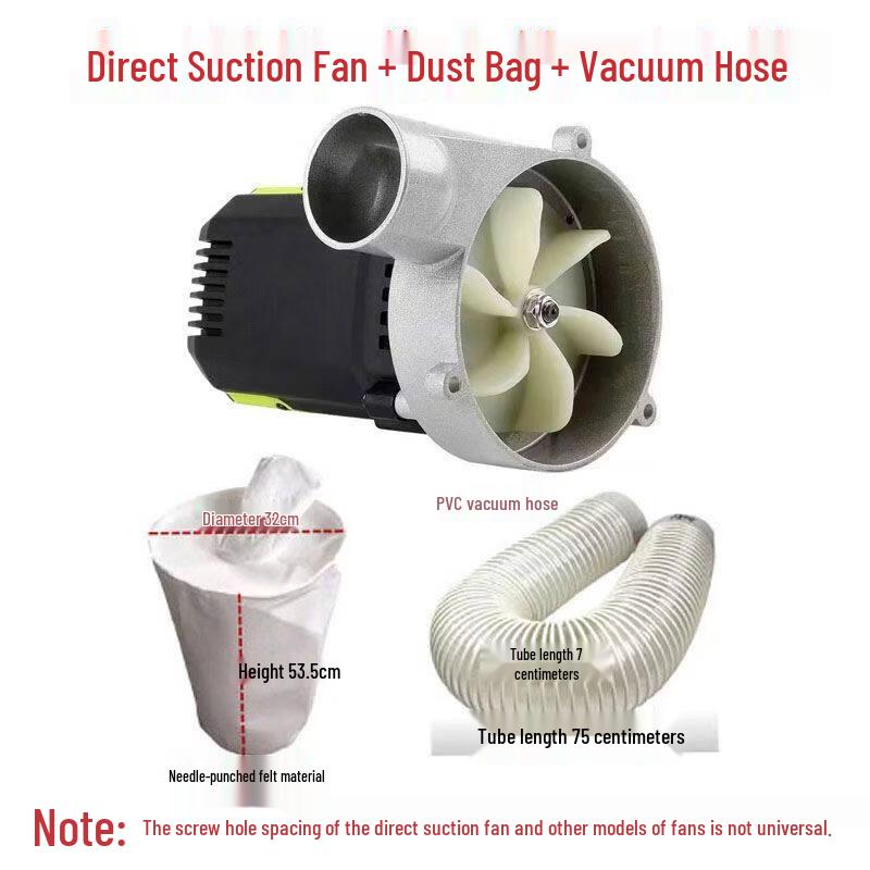 

Jundingying Woodworking Dust Collector with Hose & Bag