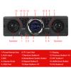 Eingebaute 2 Lautsprecher Telefonladefunktion 1-DIN Bluetooth Freisprecheinrichtung Autoradio MP3-Player Autoradio FM Audio AUX-Eingang Digitaluhr USB TF-Karte