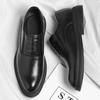 Men's Formal Dress Big Size Elevator Shoes 3CM/6CM/8CM Height Increasing Shoes for Wedding Business Comfortable Leather Oxfords