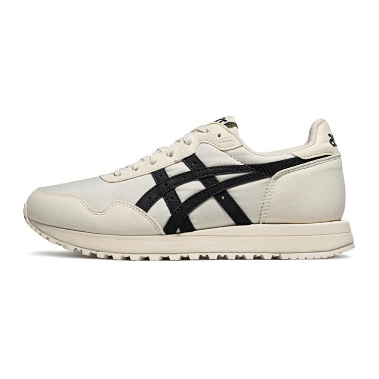 Asics Tiger Runner Ii Low Top Retro Sports Casual Shoes Unisex Sneakers Beige Black 1203A956-250