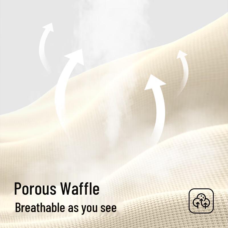 Baleno Men's Waffle Knit Half-Zip Polo Sweatshirt