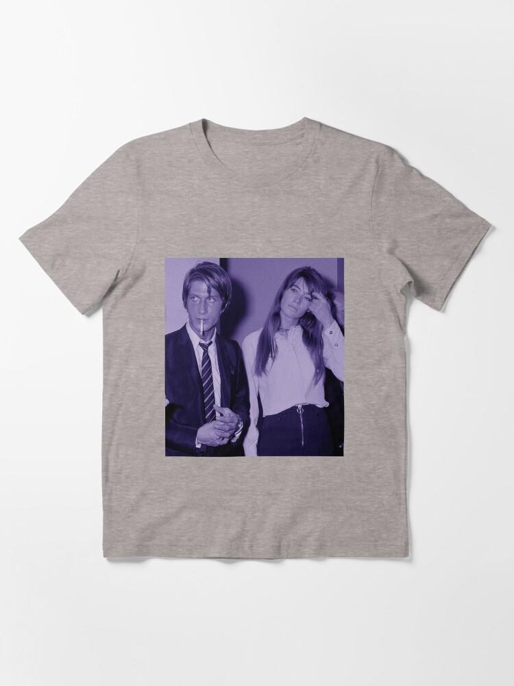 Françoise Hardy Jacques Dutronc and Françoise Hardy Violet Essential T-Shirt
