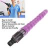 Silicone Muscle Massager Head Replaceable Percussion Head Attachment for Deep Tissue Massage 0.71 To 0.75in Purple