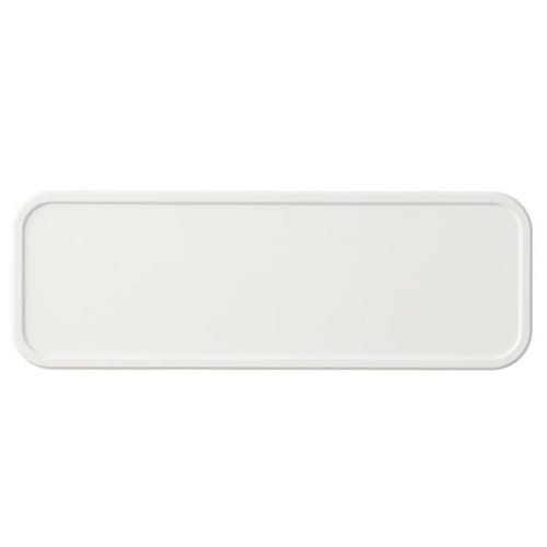 NITORI (NITORI) Water-Absorbent Porous Ceramic Tray HT1611 White, Width 19 X Depth 6.5 X Height 1cm (8511611)