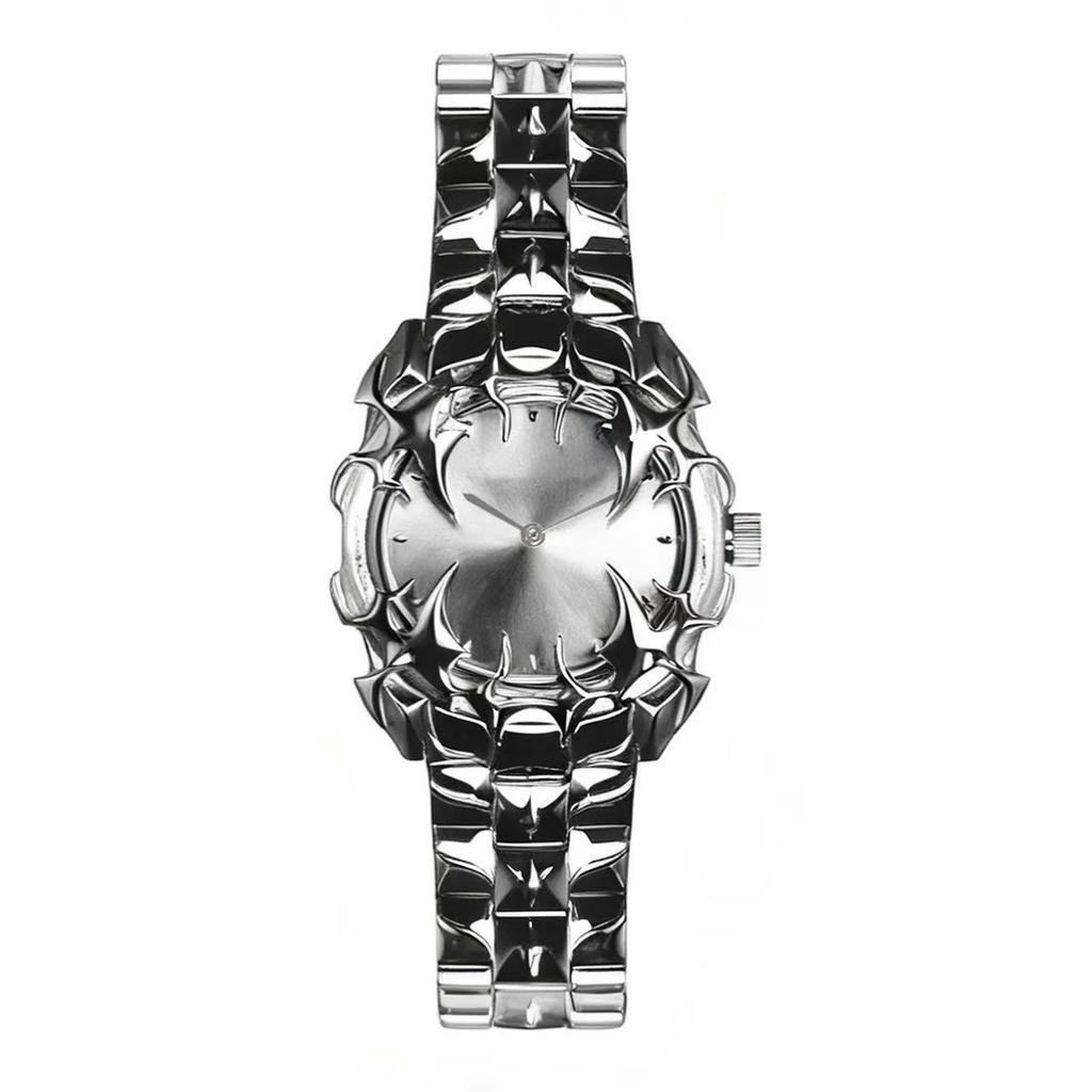 DENVOSI New Y2K Gothic Claw Shaped Quartz Watch with Detachable and Replaced Dial Fashionable Street Accessory