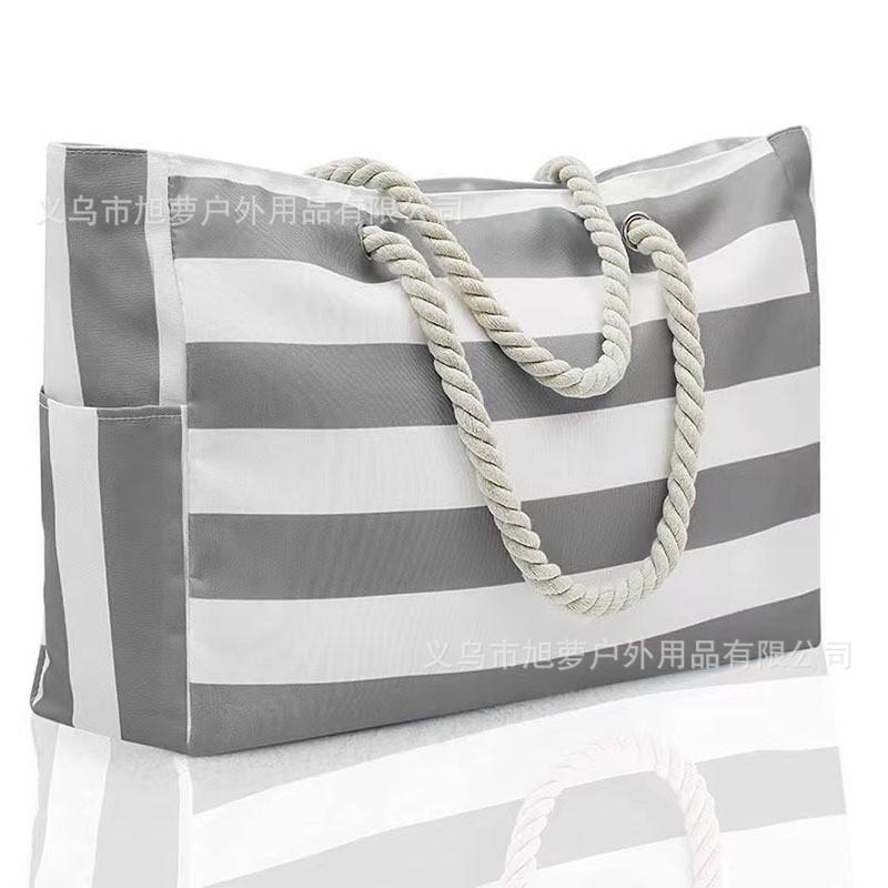 arge Storage Bag Beach Bag ater-of Large apacity ote Bag Travel Canvas Bag