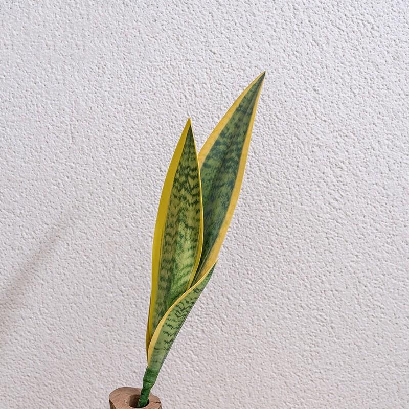 Artificial Snake Plant Low Maintenance Plant PVC Decoration Long-Lasting Quality