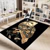 1pc owl floral Carpet Anti Slip Polyester Floor Mat for office.Bedroom