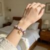 Starfish Conch Stone Beaded Bracelets Simple Beads Bracelets Adjustable Length Bracelets Sea Themed Beach Jewelry for Women Girls