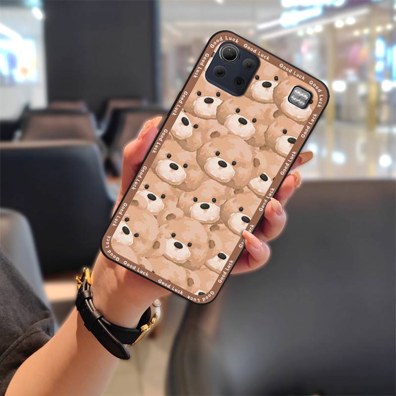 Cute Anti-dust Phone Case For LG K92 5G/Q92 TPU Cover Waterproof Full Wrap Shockproof Cartoon Durable Back Cover