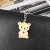 Kawaii Rilakkuma Easy Bear Phone Rope Chain Keyrings Lazybear Doll Keychains Bag Key Pendants Gift